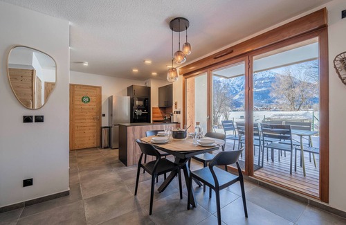 Monetier-les-Bains Apartamento | Apartment with terrace and garden - Serre Chevalier - close to the ski slopes