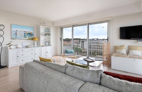 Saint-Brevin-l'Ocean Apartamento | Apartment facing the sea for 7 people