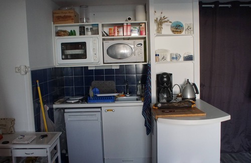 Saint-Hilaire-de-Riez Apartamento | Apartment with sea view 50 m from the beach