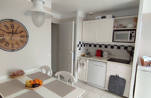 Bourgenay Apartamento | Niza dos piezas que combinan cursos de mar y golf