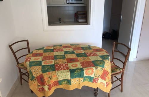 Cros-de-Cagnes Apartamento | Frente al apartamento jardín de la playa Cagnes sur Mer Costa Azul