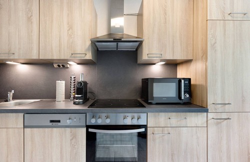 Unterkirnach Apartamento | Apartamento 'Fuchsbau' con vistas al lago y balcón