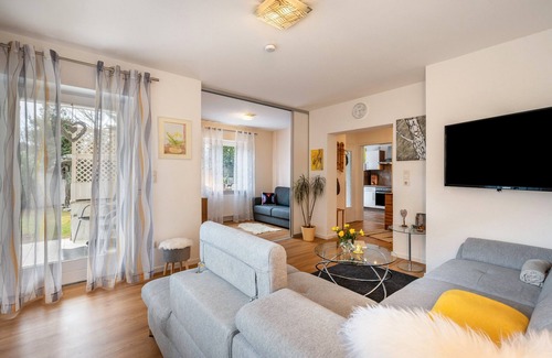 Hornberg Apartamento | Apartamento 'Gaby Lehmann' con terraza privada, jardín compartido y Wi-Fi