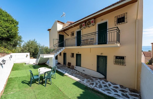 Kavos Apartamento | Apartamento 'Gavriil 3' con vistas al mar, Wi-Fi y aire acondicionado