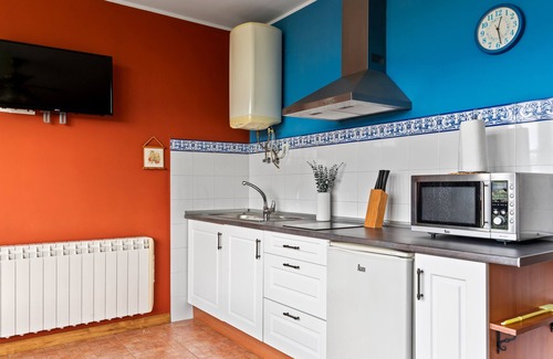 Tornon Apartamento | Apartamento 'Geometría' con vistas a la montaña, terraza compartida y Wi-Fi