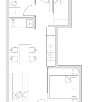 Sella Nevea Apartamento | Apartment Ginestra, Sella Nevea