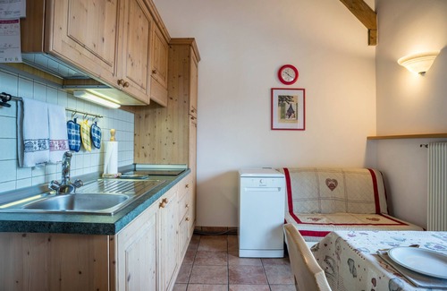 Gionghi-Cappella Apartamento | Apartamento 'Giongo Residence Aparthotel 204' con vistas a la montaña, terraza compartida y Wi-Fi