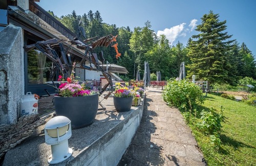 Bogeve Apartamento | Apartamento "Gîte Le Jorat - Studio" con vistas a la montaña y Wi-Fi