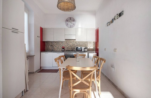 Pieve Ligure Apartamento | Apartamento 'Gli Ulivi Di Bogliasco - Ulivi 4' con vistas al mar, Wi-Fi y aire acondicionado