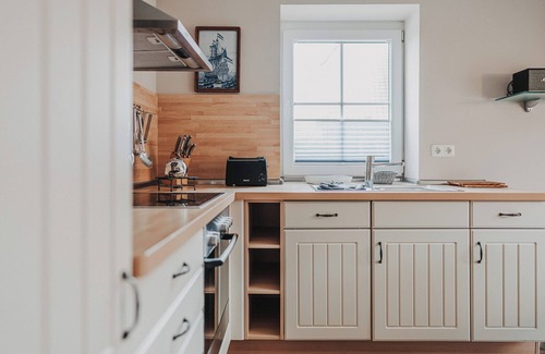 Baltrum Apartamento | Apartamento 'Gorch Fock' con terraza compartida, jardín compartido y Wi-Fi