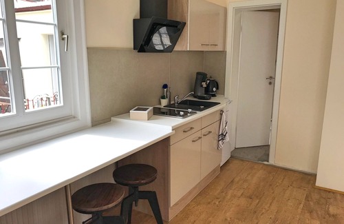 Mainz-Bingen Apartamento | Apartment GRÜN / Modern, central and quiet in the old town of Rüdesheim