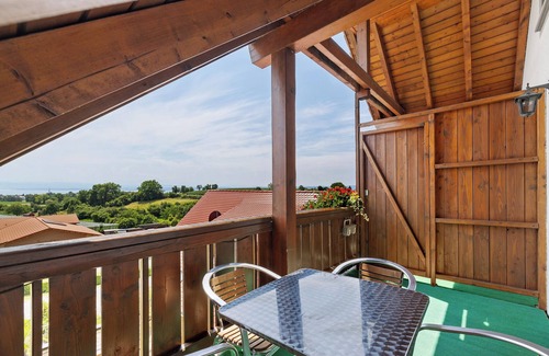 Meersburg Apartamento | Apartamento 'Haus 1 B' con vistas al lago, terraza compartida y Wi-Fi