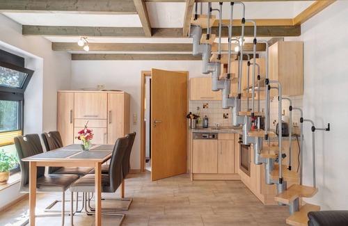 Otterndorf Casa | Apartamento 'Haus Schöneck' con terraza privada, jardín privado y Wi-Fi