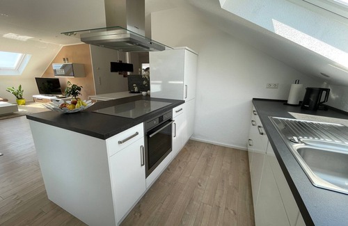 Mahlspuren im Hegau Apartamento | Apartamento 'Hegaublick' con balcón y Wi-Fi