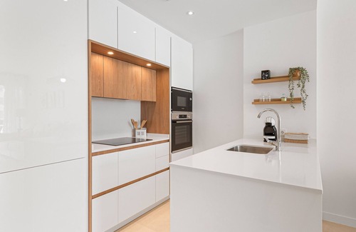 Torre del Mar Apartamento | Apartamento 'Horus Beach Paradise' con vistas al mar, Wi-Fi y aire acondicionado