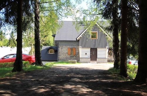 Szklarska Poreba Casa | Edificio de apartamentos en BACH en Szklarska Poreba con sauna, banja rusa