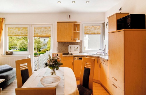 Norderney Apartamento | Apartamento 'Huus Nördernee 1' con balcón y Wi-Fi