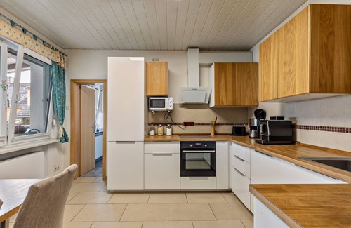 Jessen Apartamento | Apartamento 'Idylle Auf Dem Land Mit Kamin' con jardín compartido y Wi-Fi