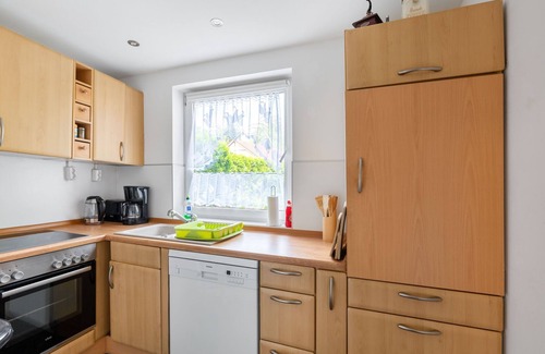 Gittersee Apartamento | Apartamento con terraza y piscina en el jardín en Dresde