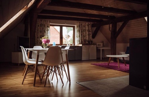 Ostrowice Apartamento | Apartamento en Gronowo cerca del Lago Siecino