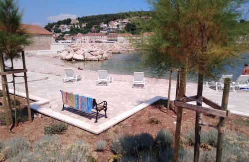 Island Hvar Apartamento | Apartamento en Jelsa con Terraza, Acondicionador, WIFI (4440-3)