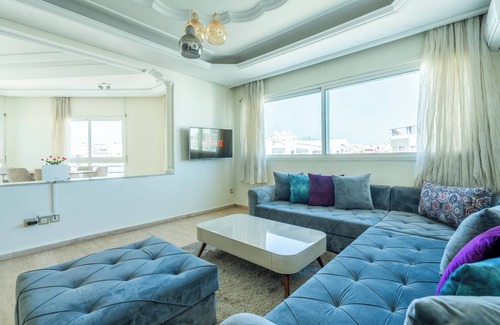 Casablanca City Center Apartamento | Apartment in Maarif, Close to the Twin Center and McDonald's