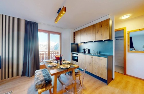 Nendaz Apartamento | Apartamento en Nendaz cerca del telesilla y sauna