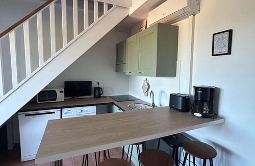 Moriani-Plage Apartamento | Apartment in residence with swimming pool and private beach