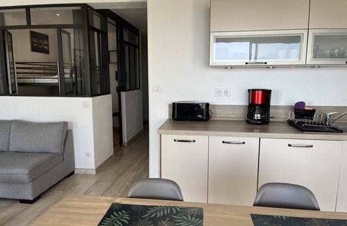 Cassis Apartamento | Apartamento en residencia, vista al mar y Cap Canaille