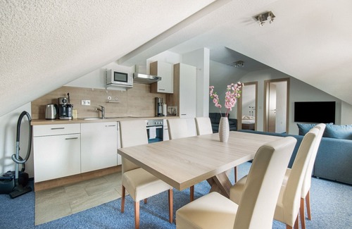 Sautens Apartamento | Apartamento en Sautens con azotea y barbacoa