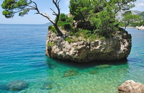 Tucepi Apartamento | Apartamento en Tučepi con Seaview, Balcón, Acondicionador, WIFI (3674-5)