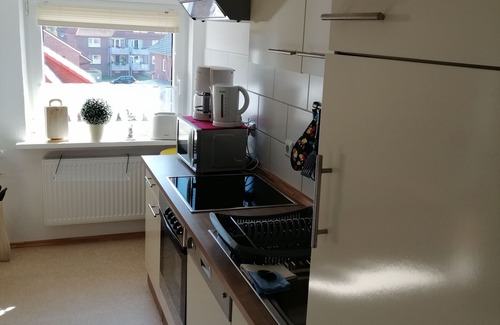Innenhafen Apartamento | Apartamento en Wilhelmshaven con 2 habitaciones y azotea