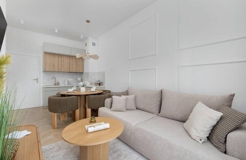 Pobierowo Apartamento | Cómodo apartamento, piscina cubierta, Pobierowo