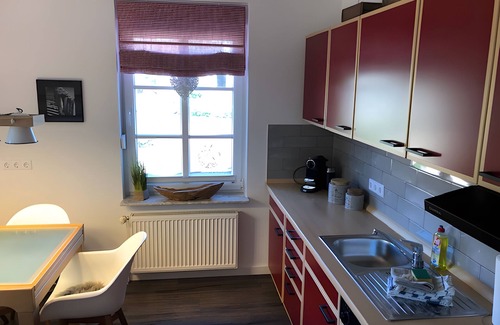 Baltrum Apartamento | Apartamento 'Inselhuuske I' con terraza privada, jardín privado y Wi-Fi