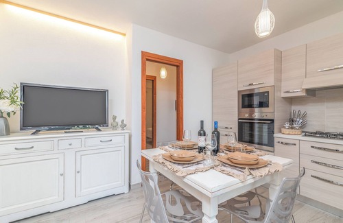 Santa Teresa di Gallura Apartamento | Apartamento 'Trilo Nina' con terraza privada, jardín privado y aire acondicionado