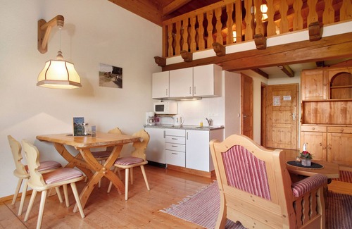 Waggershausen Apartamento | Apartamento 'Junior Suite Gallerie' con vistas a la montaña, jardín compartido y Wi-Fi