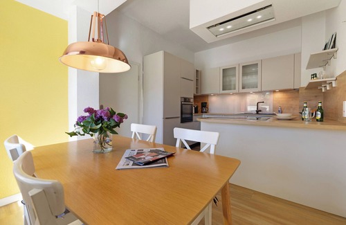 Jever Apartamento | Apartamento 'K4 Mit Gartenblick' con terraza privada, jardín compartido y Wi-Fi