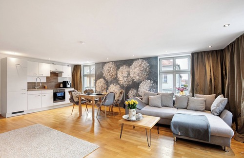 Neuruppin Apartamento | Apartamento 'Klosterperle' con Wi-Fi
