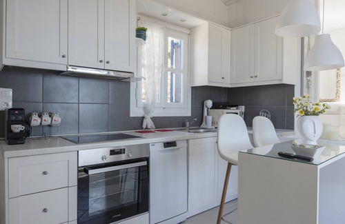 Koundouros Apartamento | Apartamento 'Konstantinos and Eleni's' con vistas al mar, Wi-Fi y aire acondicionado