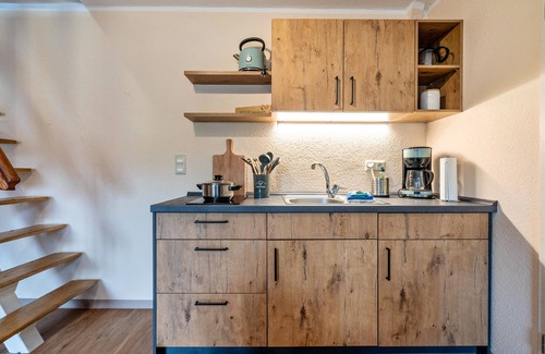 Schmogrow Apartamento | Apartamento 'Kornblume' con jardín compartido, balcón y Wi-Fi