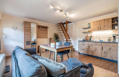 Schmogrow Apartamento | Apartamento 'Kornblume' con jardín compartido, balcón y Wi-Fi