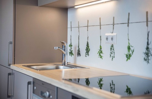 Ebingen Apartamento | Apartamento "Korn" con jardín compartido y Wi-Fi