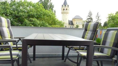 Nordhausen Apartamento | Apartment Kunsthaus Panorama 1 OG mit Balkon