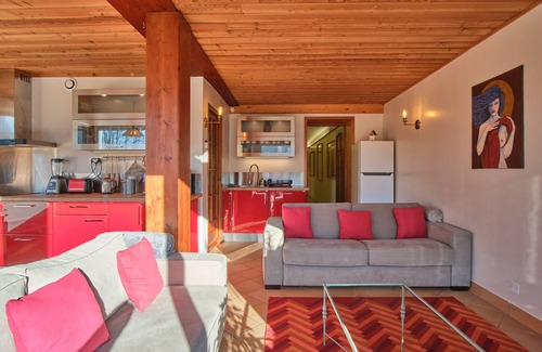 Villard-de-Lans Apartamento | Apartamento 'La Croix Du Sud' con vistas a la montaña, terraza privada y Wi-Fi