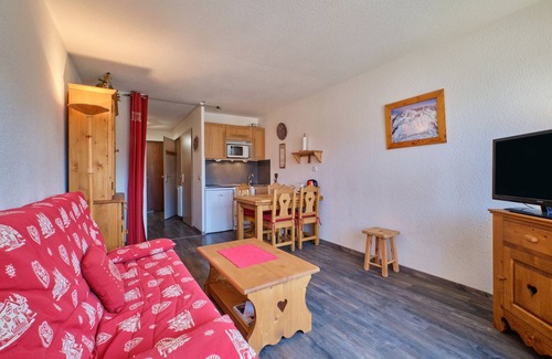Les Deux Alpes Apartamento | Apartamento "La Montagne" con vistas a las montañas, balcón y Wi-Fi