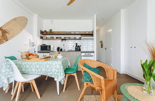 Rivedoux-Plage Apartamento | Apartamento 'La Plage, T2' con vistas al mar, terraza privada y Wi-Fi