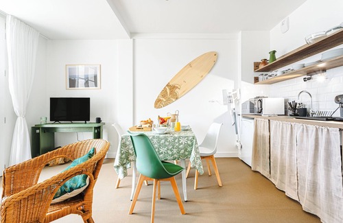 Rivedoux-Plage Apartamento | Apartamento 'La Plage, T2' con vistas al mar, terraza privada y Wi-Fi