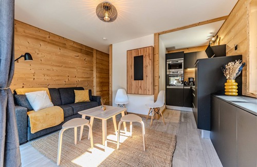 Les Gets Apartamento | Apartment La Terrasse de Roma - LES GETS: right in the center and at the foot of the slopes