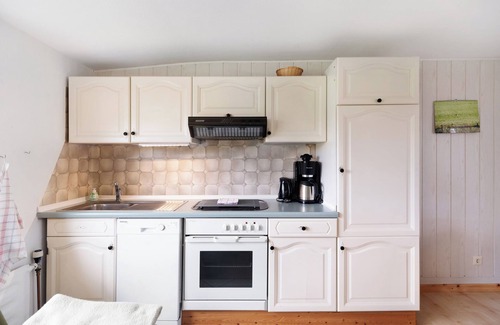 Neuenkirchen Apartamento | Apartamento 'Landferien Schütt' con balcón