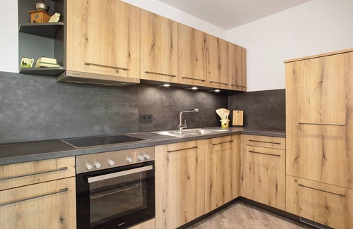 Waggershausen Apartamento | Apartamento 'Landglück Hof' con vistas al lago, jardín compartido y Wi-Fi
